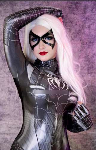Traje Disfraz Spiderwoman Venom Spiderman