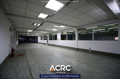 Acrc Imóveis - Galpão Com Linda Área Externa E Ar Central Para Locação No Bairro Itoupavazinha - Gl00209 - 69266426