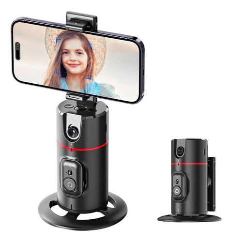 Gimbal Com Auto Face Tracking Para Smartphone E Tripé 360°