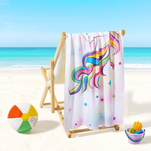 Toalla Playa Infantil Con Estampado Juegos,toalla Microfibra