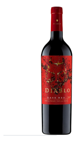 Vino Tinto Diablo Dark Red Syrah Malbec 750ml