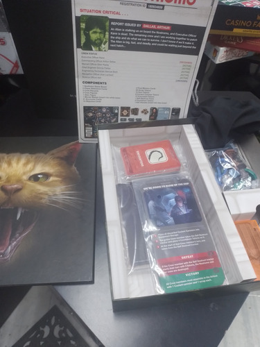 Alien Fate Of Nostromo Juego De Mesa Completo (Usado)