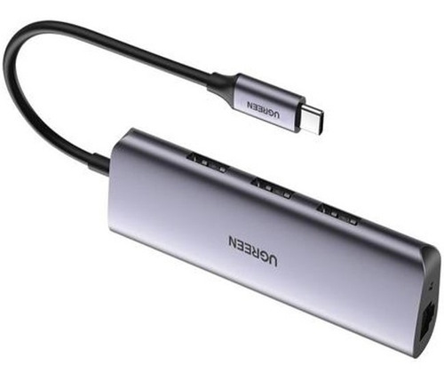 Adaptador Tipo C 5 En 1, 3usb, Micro Usb 1rj45 Macbook 60718