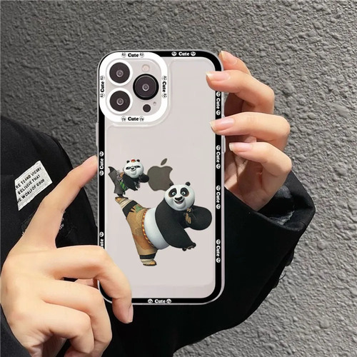 Funda De Teléfono Kungs Fu Panda Para iPhone 15, 13, 12, 11, Color Z2-m100016 For iPhone 14 Pro