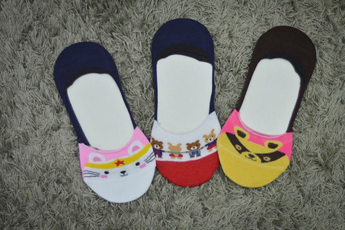 Calceta Dama Protectopie Tin Invisible Paq De 3 Pares
