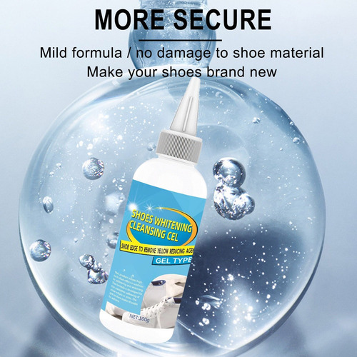 Imagen 6 de 8 de Limpiador De Lona De Cuero Deportivo 100 Ml Clean Shoe 2 Pie