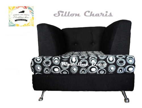 Sillon De 1 Cuerpo Charis Tela A Eleccion Diseñounico Oferta