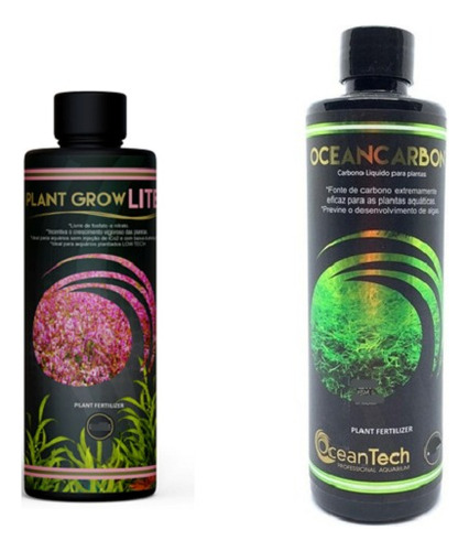 Kit Plantado Plant Grow Lite 120ml + Ocean Carbon 250ml