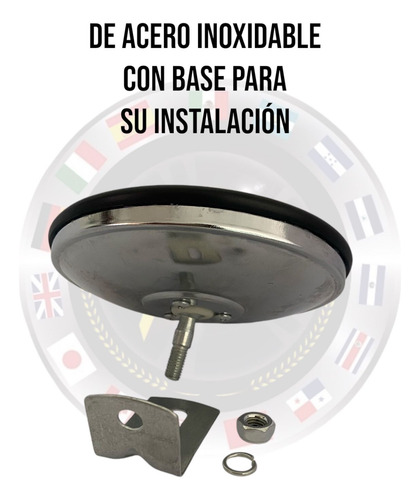 Espejo Cóncavo De 5 Pulgadas Acero Inoxidable 1 Pieza