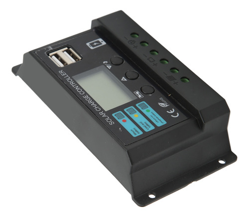 Controlador Fotovoltaico, Pantalla Lcd, Panel Solar, Carga 1