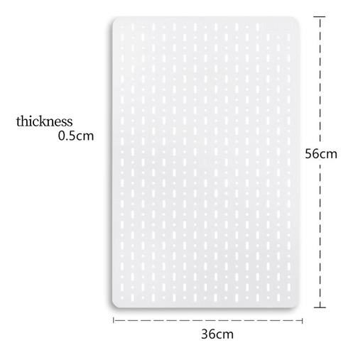 Organizador De Pared Con Tablero Perforado, Panel De