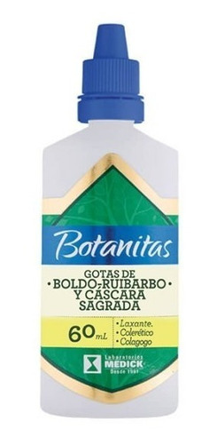 Gotas De Boldo, Ruibarbo 60 Ml - mL a $307