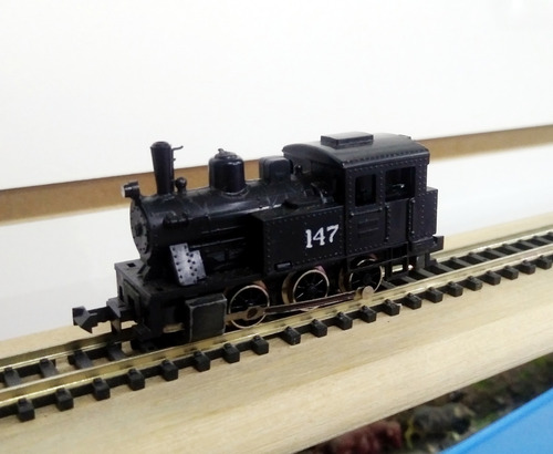 Locomotora Vapor 3 Ejes (sin Tender) - Escala N 1:160 Atlas