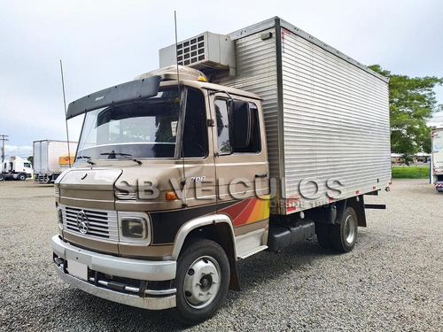 Mb 708 1987 3/4 Bau Refrigerado - Sb Veiculos