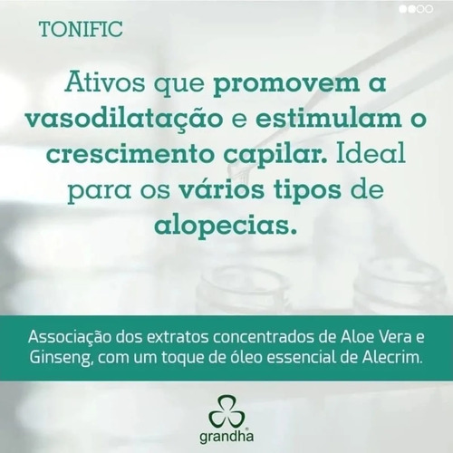 Grandha Tonific 2 Shampoo 2 Baba D'aloe Fortalecimento