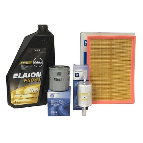 Kit De Filtros + Lubricante Original Chevrolet Corsa 2