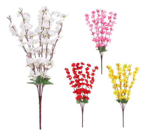 Palitos Cerezo Artificiales Con 2 Ramas Flor Cerezo