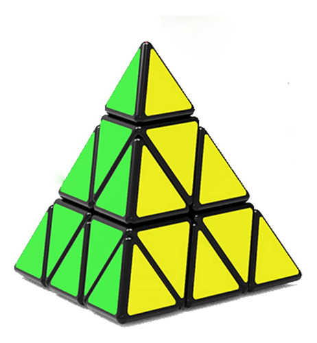 Tanch Yj Piramide Speed Cube 3x3 Triangulo Cubo Magico Puzzl