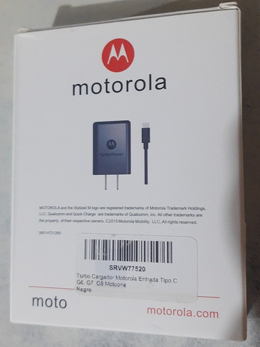 Imagen 2 de 3 de Turno Cargador Motorola Tipo C