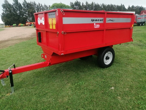 Zorra Trailer C/ Volcadora Barandas Desmontables Y Fijas