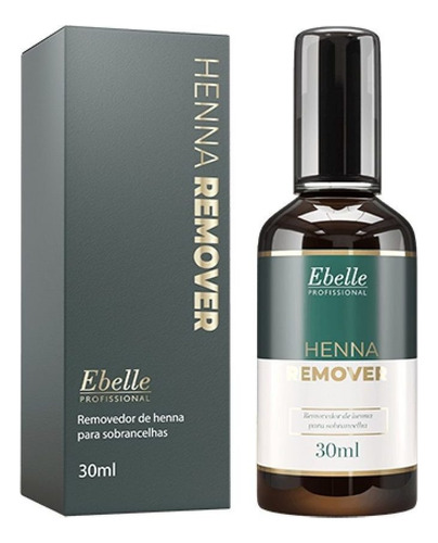 Removedor De Henna Para Sobrancelha Ebelle 30ml