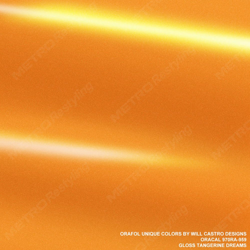 Oracal 970ra-959 Vinilo Tangerine Dream Brillante Coche Wrap