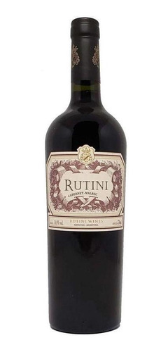 Vinho Rutini Cabernet Sauvignon Malbec 750ml