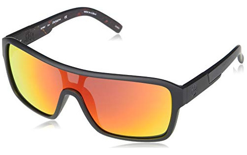 Gafas De Sol Dragon Dr Remix Shield, Negro Mate-inferno-ll R