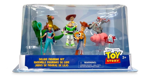Set Figuras De Lujo Toy Story 4 Disney Store Pixar 9 Piezas