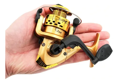 comprar Carrete Pesca Pequeño 3 Balines Incluye Nylon Para Truchas