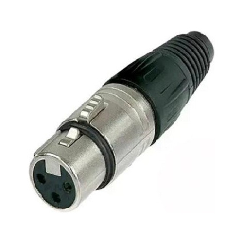 Conector Xlr Neutrik Nc3fx 3 Pines - Hembra 