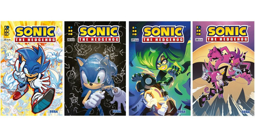 Imagen 1 de 5 de Sonic The Hedgehog Pack 4 Tomos (25-26-27-28)