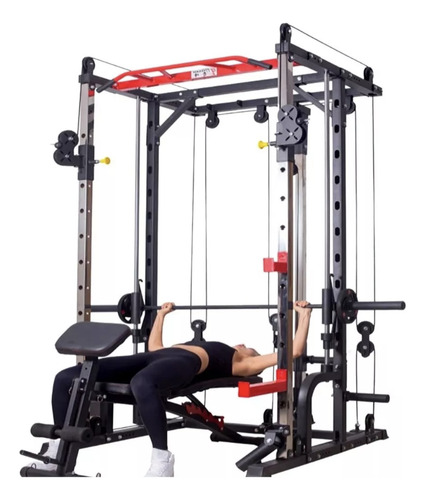 Jaula Smith De Ejercicio Multifuncional High End Fitness
