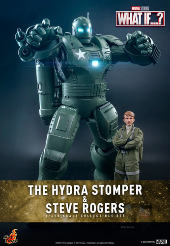 Steve Rogers Y The Hydra Stomper 1/6 What If Marvel Hot Toys