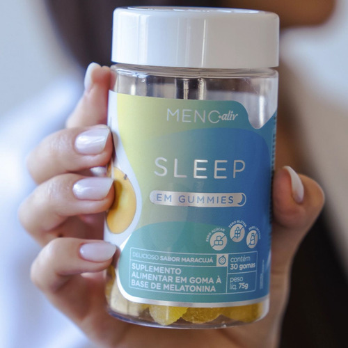 Kit 3 Pote Meno Aliv + Gummie Sleep Equilíbrio E Relaxamento
