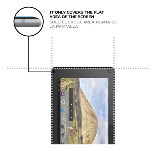 Protector Mica Pantalla Para Bq Maxwell 2 Quad Core
