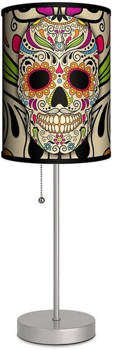 Lamp-in-a-box Sps-var-skpur Various-sugar Skull Silver Depor