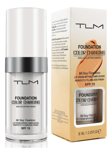Tlm Fundacion Liquido, Corrector Cover Crema, Maquillaje Sin