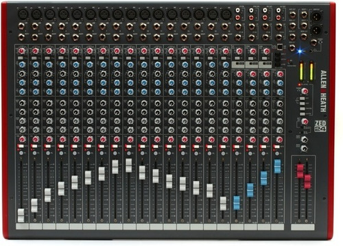 Allen & Heath Zed-24 Consola Mixer 24e 16mono 4st Usb.