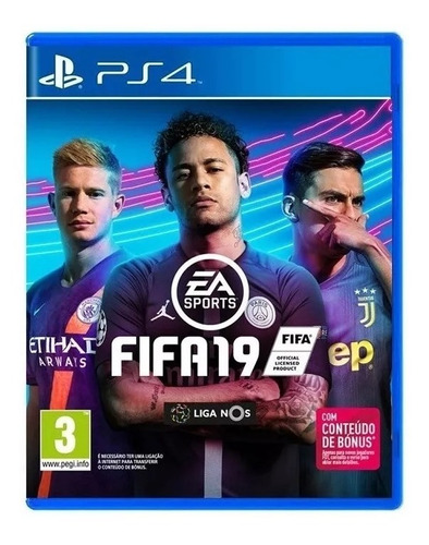 Jogo Fifa 2019 Mídia Física - Ps4 Frete Grátis 12x Sem Juros