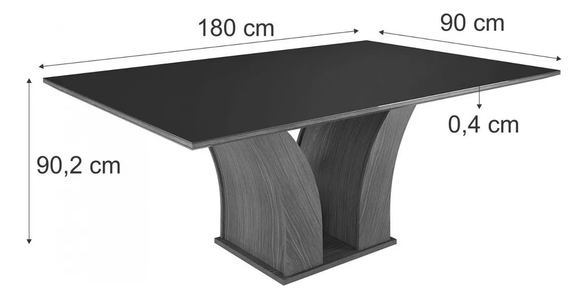 Primeira imagem para pesquisa de mesa de vidro com 6 cadeiras