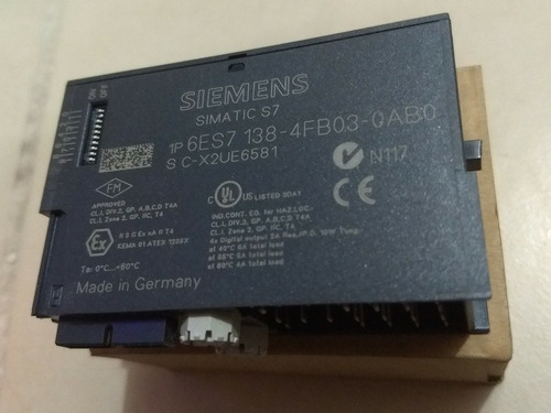 Módulo De Salidas Digital Siemens Profisafe 6es7-138-4fb03-