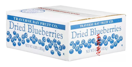 Mora Azul Deshidrata Traverse Bay Dried Blueberries 1.8kg