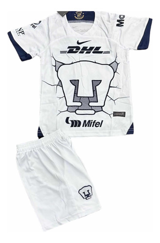 Jersey Playera Pumas Local Niño T. 4-6 Años