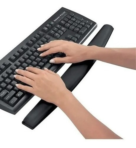 Pad Teclado Multilaser Ac033 Reposa Muñecas Gel Oficina Gamer