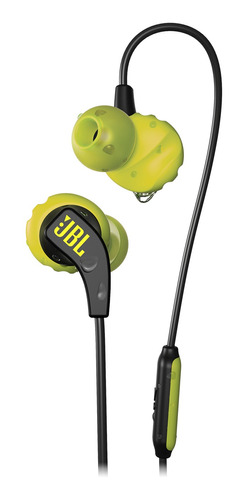 Imagen 1 de 5 de Auriculares in-ear JBL Endurance Run yellow