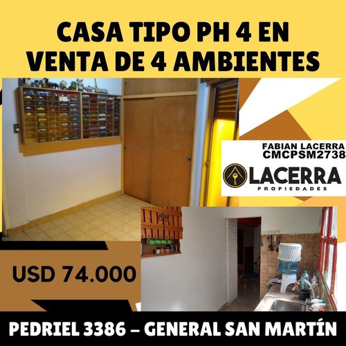 Imagen 1 de 15 de Venta Depto. 4 Ambientes San Martin