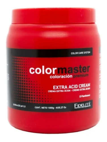 Fidelite Master Color Crema Extra Acida X 1000g