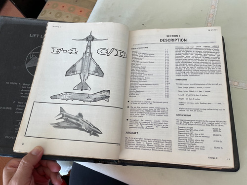 Manual De Vuelo De Avión F4 Phantom (Usado)
