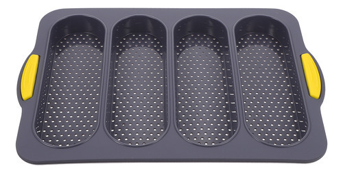 Moldes Para Pan Hotdog, 4 Ranuras, Moldes Para Hornear Pan